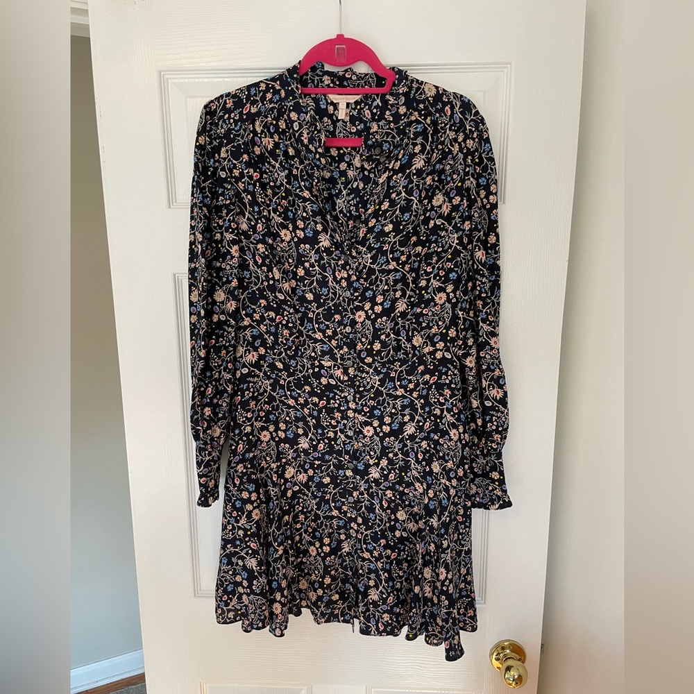 Rebecca Taylor Floral A-line Dress Size 10
